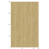 3M Di-Noc Film décoratif d'intérieur DW-2477MT - Dry Wood - Spécial mat, 1220 mm x 50 m