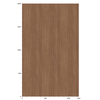 Film décoratif 3M Di-Noc FW-1122 - Fine Wood, 1220 mm x 50 m