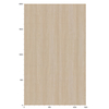 3M Di-Noc Film décoratif d'intérieur série AR, FW-1138AR - Fine Wood -  1220 mm x 25 m
