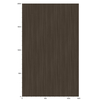 3M Di-Noc Film décoratif d'intérieur FW-1216 - Fine Wood, 1220 mm x 50 m