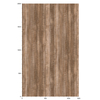 3M Di-Noc Film décoratif d'intérieur FW-1296 - Fine Wood, 1220 mm x 50 m