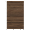3M Di-Noc Film décoratif d'intérieur FW-1735H - Fine Wood, 1220 mm x 50 m