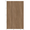 Film décoratif 3M Di-Noc FW-1755 - Fine Wood, 1220 mm x 50 m