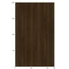 3M Di-Noc Film décoratif d'intérieur FW-1801 - Fine Wood, 1220 mm x 50 m