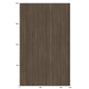 3M Di-Noc Film décoratif d'intérieur FW-1983 - Fine Wood, 1220 mm x 50 m
