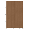 3M Di-Noc Film décoratif d'intérieur 3M Di-Noc FW-236 - Fine Wood, 1220 mm x 50 m