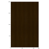 3M Di-Noc Film décoratif d'intérieur série AR, FW-338AR - Fine Wood -  1220 mm x 25 m