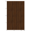 3M Di-Noc Film décoratif d'intérieur FW-677 - Fine Wood, 1220 mm x 50 m