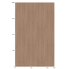 3M Di-Noc série EX pour l'extérieur WG-1144EX - Wood Grain - Exterior, 1220 mm x 50 m