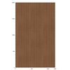 3M Di-Noc Film décoratif d'intérieur WG-1360 - Wood Grain, 1220 mm x 50 m