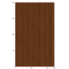 3M Di-Noc Film décoratif d'intérieur WG-157 - Wood Grain, 1220 mm x 50 m