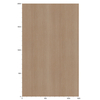 3M Di-Noc Film décoratif d'intérieur WG-166 - Wood Grain, 1220 mm x 50 m