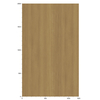 3M Di-Noc Film décoratif d'intérieur WG-2442 - Wood Grain, 1220 mm x 50 m