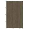 3M Di-Noc Film décoratif d'intérieur WG-2461 - Wood Grain, 1220 mm x 50 m