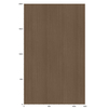 3M Di-Noc Film décoratif d'intérieur WG-696 - Wood Grain, 1220 mm x 50 m