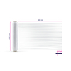 Handrekfilm AXIO 4µ transparant 430mm x 600m