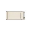 Enveloppe DL Curious Translucents Color Perle 100 g/m²