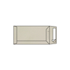 Enveloppe DL Curious Translucents Color Argent 100 g/m²