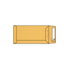 Enveloppe DL Curious Translucents Color Doré 100 g/m²