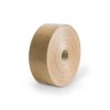 Gegomde plakband kruisversterkt bruin 130 g/m² 70mm x 150m