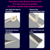 Double face Transparent bâche Coala BannerBond Permanent 400µm 25  mm x 25 m
