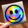Coala Rainbow Holo – Holografische Printfolie 150μ Zelfklevend