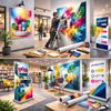 Coala Vinyl W – Witte monomere PVC-folie voor inkjetprinten op waterbasis, permanente kleeflaag voor binnentoepassingen.
