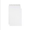 Pochette C4 Conqueror Wove Diamond White 120g/m², avec bande