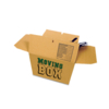 Caisse carton ondulé CleverPack Boxes imprimé brun simple cannelure cannelure B format int. 480x320x360