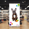 Film polypropylène Coala Roll-Up PP W Blanc 150 g/m² 914 mm x 30m