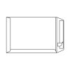 Pochette carton avec fermeture Classic Dos carton blanc 120 g/m² 262x371