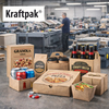 KraftPak® is een ongecoat en ongebleekt kraftkarton met een egaal en natuurlijk bruin oppervlak.