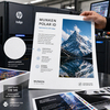 Munken Polar ID – Carta offset Crisp White ottimizzata per HP Indigo, ad alto contrasto e certificata FSC e PEFC.