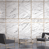 Coala Interior film Stone NE72 - Black stripes white marble - effet marbre