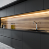 Coala Interior film Colours NE81 - Super Mat charcoal - couleur unie effet peau de pêche