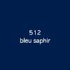 Adhésif de découpe Oracal 551 512 - bleu saphir adhésif brillant permanent 1260 mm x 50 m