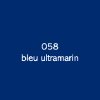Adhésif coulé de découpe Oracal 751C 058-bleu ultramarin adhésif brillant permanent 1260 mm x 50 m
