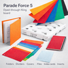 Parade Force 5 – Dossier bristol robuste en fibres recyclées, idéal pour classement intensif et archivage professionnel.
