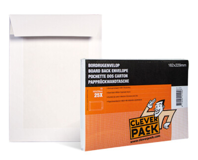 CleverPack Board back envelope