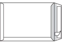 zakomslag Antalis Premium venster rechts 45mm x 120mm strip wit 100g 229x324mm doos met blauwe puntjes binnendruk FSC®