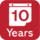 Durability Up to 10 Years