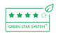 Een 4 sterren "Green Star System Packaging" beoordeeld product betekent dat het in totaal voor 50-99% bestaat uit gerecycleerd (PIR+PCR) of hernieuwbaar materiaal, technisch recycleerbaar is en voldoet aan REACH.