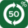 Recycled50%