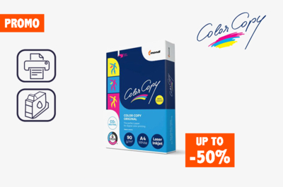 Tijdelijke aanbieding! Tot wel 50% korting op Color Copy